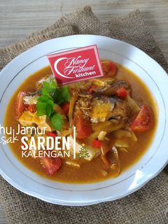Foto resep Tahu Jamur Masak Sarden Kalengan