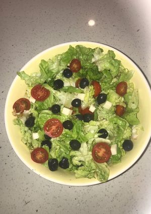 Una foto de Ensalada griega