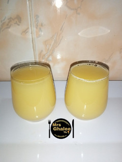 A picture of Ginger juice.