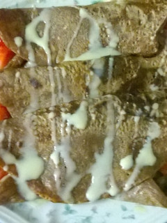 Una foto de Crepes de Chocolate