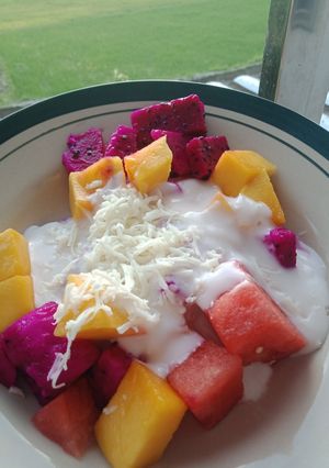 Foto resep Salad buah