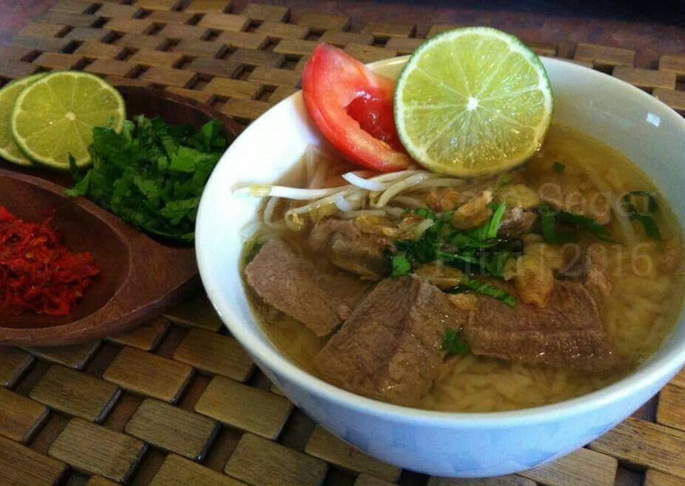 Soto Seger Daging Sapi