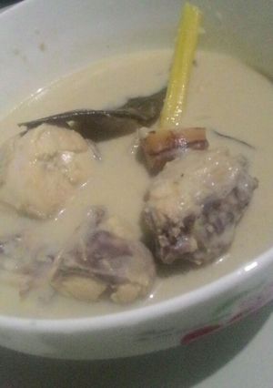 Foto resep Opor ayam irit bahan