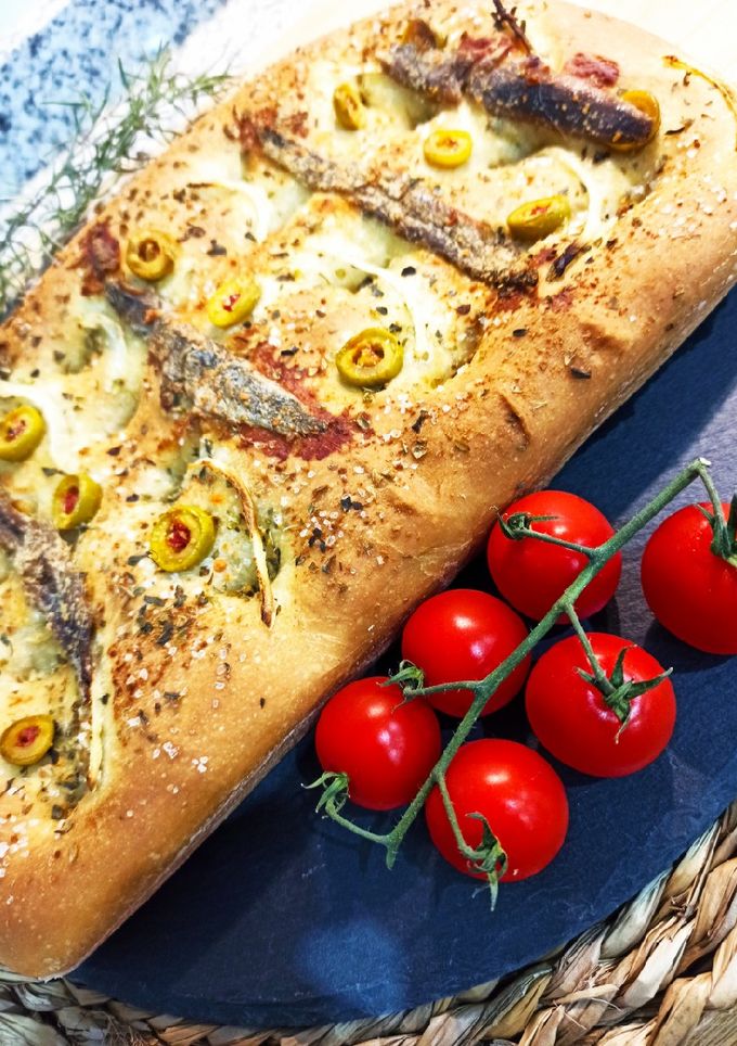 Una foto de Focaccia en panificadora Lidl (II)
