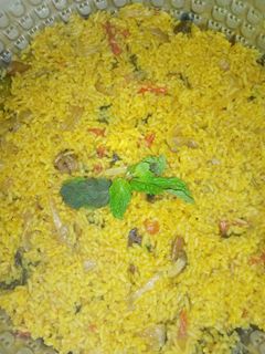 காளான் பிரியாணி (Mushroom biriyani recipe in tamil) செய்முறை முக்கிய புகைப்படம்