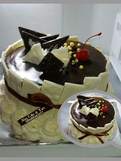 Foto resep Ganache / coklat siram