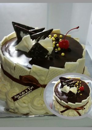 Foto resep Ganache / coklat siram