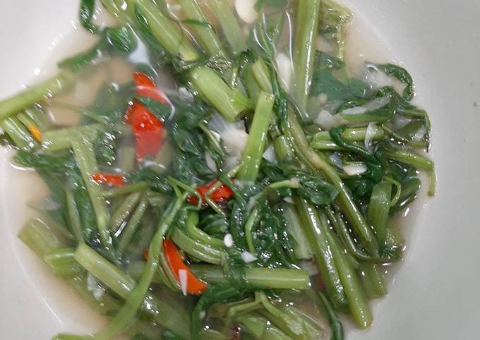 Resep Tumis Kangkung Pedas Mudah Sederhana dan Cepat Anti Gagal