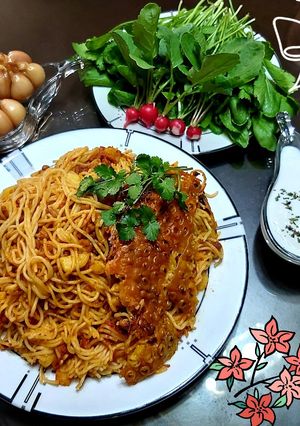 عکسی از دستور ماکارونی زیبا پز