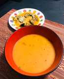 Crema de calabaza o ahuyama