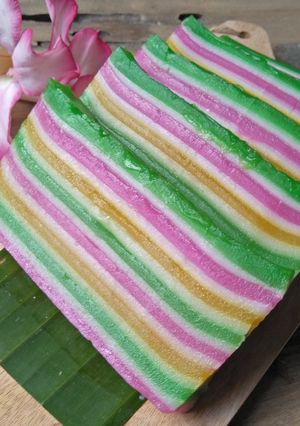 Foto resep Lapis tepung beras super yummy