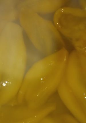 Una foto de Papayas en almíbar