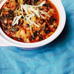 A picture of Tomato Artichoke Lentil Stew.