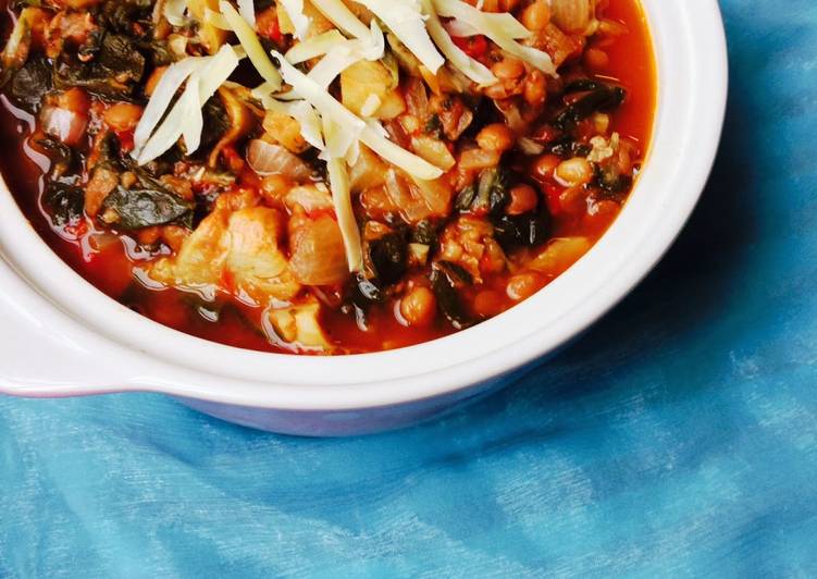 Easiest Way to Prepare Any-night-of-the-week Tomato Artichoke Lentil Stew