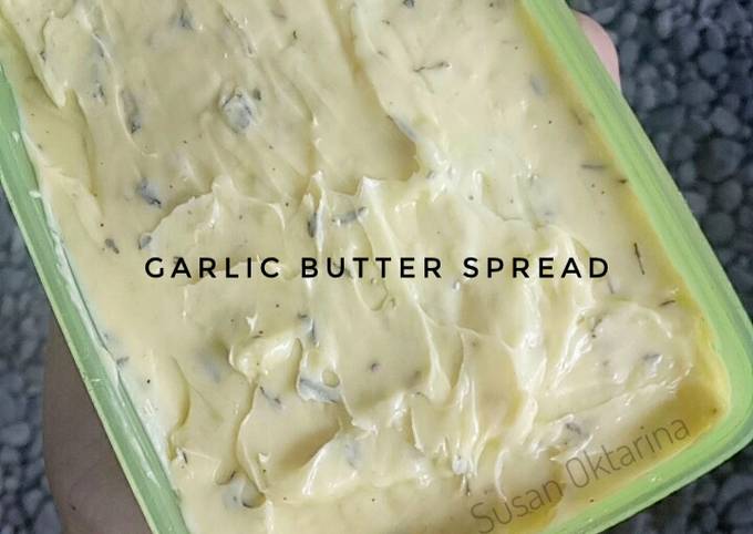 Bagaimana Membuat Garlic butter spread murah meriah, Enak Banget