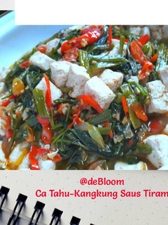 Foto resep 239. Ca Tahu-Kangkung Saus Tiram
