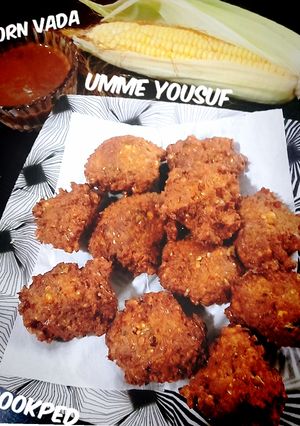 A picture of Corn vada.