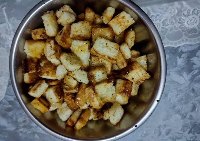 Caramel bread popcorn