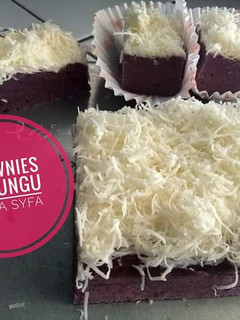 Foto resep Brownies kukus ubi ungu
