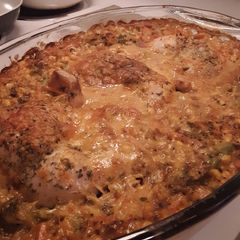 Uncle Tim's Leg quarter Casserole 🐓 A picture of Uncle Tim's Leg quarter Casserole 🐓.