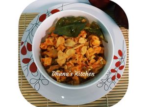 Foto resep Sambal Goreng Tahu Kentang plus cambah endek (pendek)