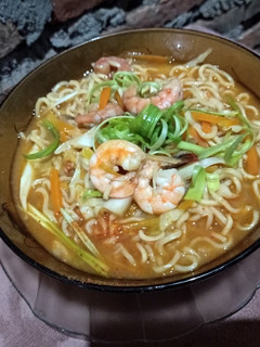 Foto resep Jjampong (korean seafood noodle soup)