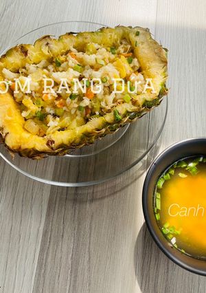 Hình của món Cơm rang dứa - ăn dặm.
