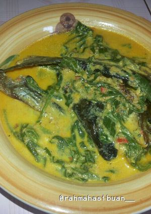 Foto resep Gulai ikan salai patin mix daun ubi (khas melayu Riau)