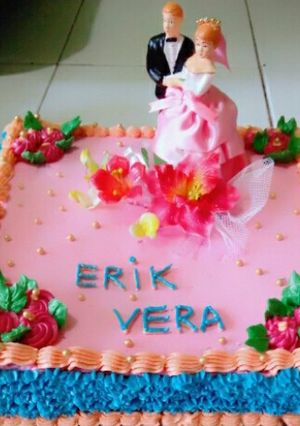 Foto resep Cake tart pengantin