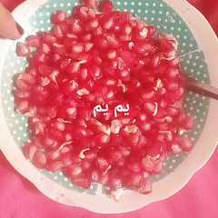 رمان مفلس ويا ملح 😋 يم يم طعم يجنن 😍😝-レシピのメイン写真