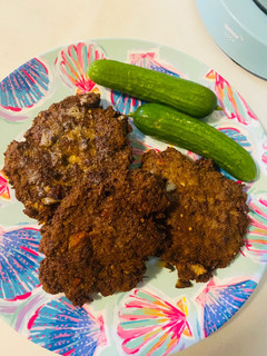 A picture of Meat Patties or Chapli kabab !!.