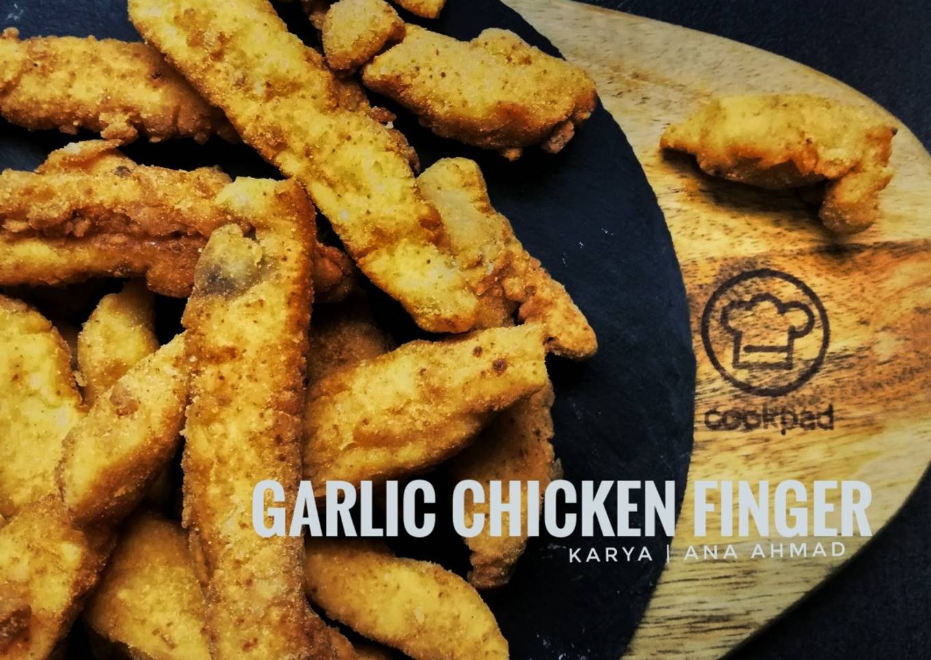Garlic chicken fingers