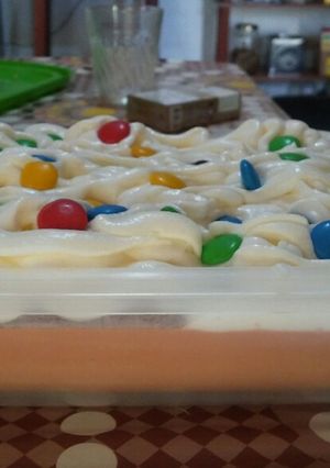 Una foto de Postre de dulce de leche