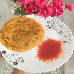 A picture of Oats Palak Pancake.