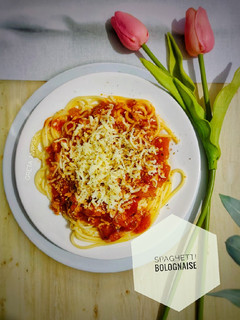 Foto resep Spaghetti Bolognaise (dg saus instan)