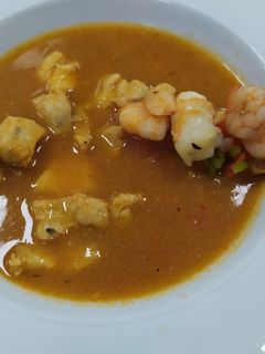 Una foto de Sopa de pescado