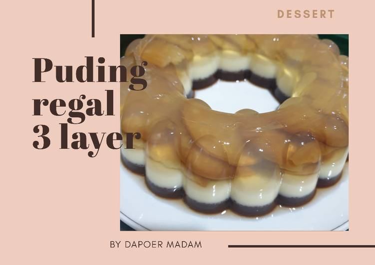 Puding Regal 3 layer