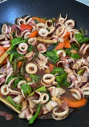 Gambar Paprik Sotong