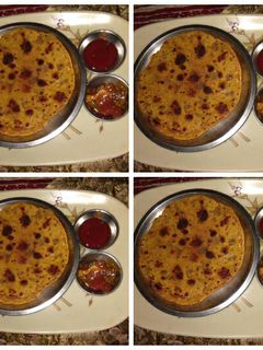 बेसन का मसाला पराठा रेसिपी मुख्य फोटो