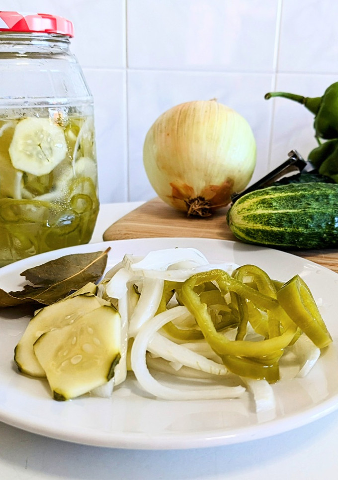 Una foto de Encurtidos caseros