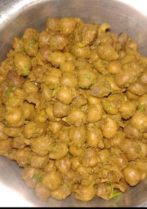 काले चने की चाट (kale chane ki chaat recipe in Hindi) रेसिपी मुख्य फोटो