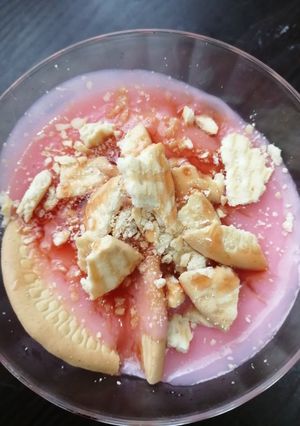 Una foto de Crema de maizena