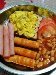 A picture of American Breakfast.