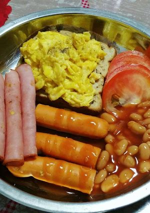 A picture of American Breakfast.