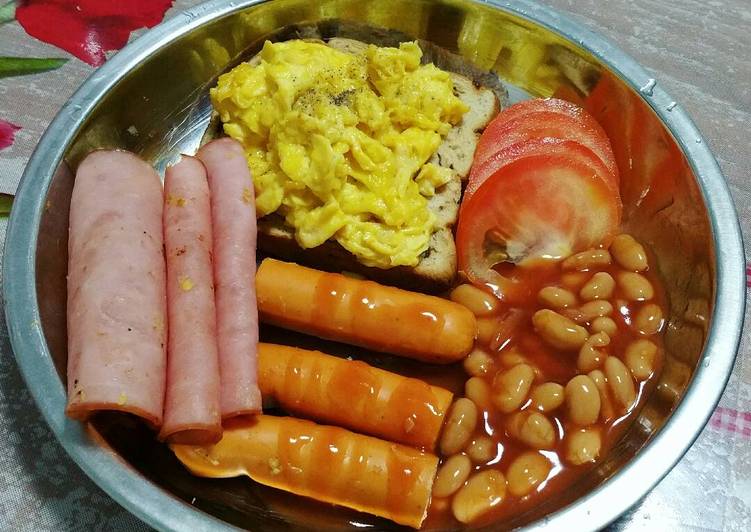 Simple Way to Make Homemade American Breakfast