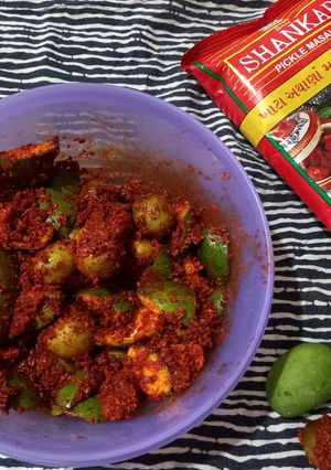 ગુંદા કેરી નું અથાણું (Gunda Keri Athanu Recipe In Gujarati) રેસીપી મુખ્ય ફોટો