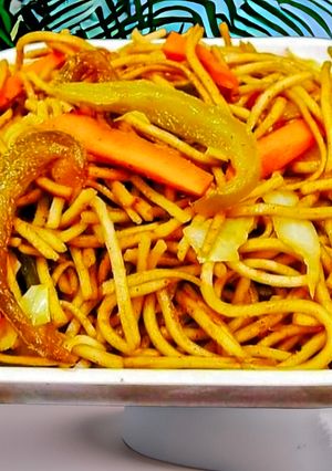 A picture of Veg. Hakka Noodles.