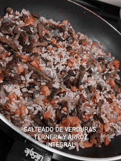Una foto de Salteado de ternera oriental