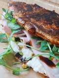 Sandwich croissant buratta mortadelle