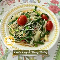 👩‍🍳Tumis Taugeh Udang Kering-レシピのメイン写真
